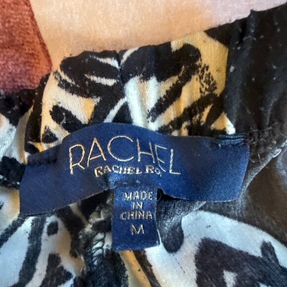 Fun graphic black and white pants - Picture 2 of 3